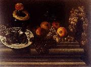 Juan Bautista de Espinosa Still Life Of Fruits And A Plate Of Olives Sweden oil painting artist